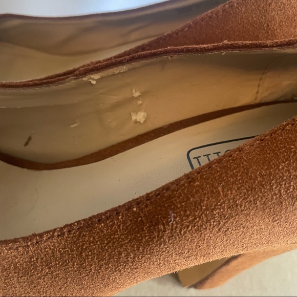 Town Shoes Size 9 Clunky Brown Shoes - Picture 5 of 12